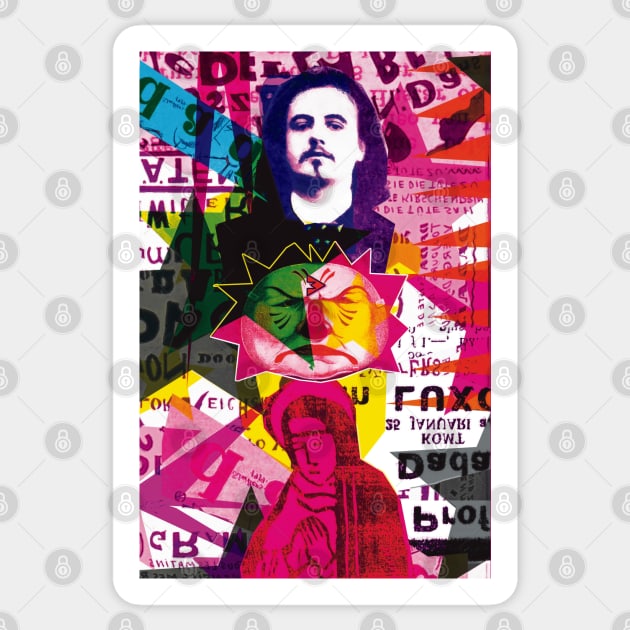 Alfred Jarry X Sticker by Exile Kings 